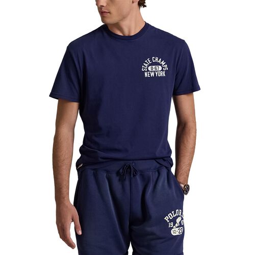 Polo Ralph Lauren Classic Fit Slub Jersey Graphic T-Shirt